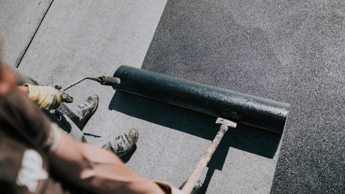 Flat Roof Coating Application Bergen County 1 Call Restore