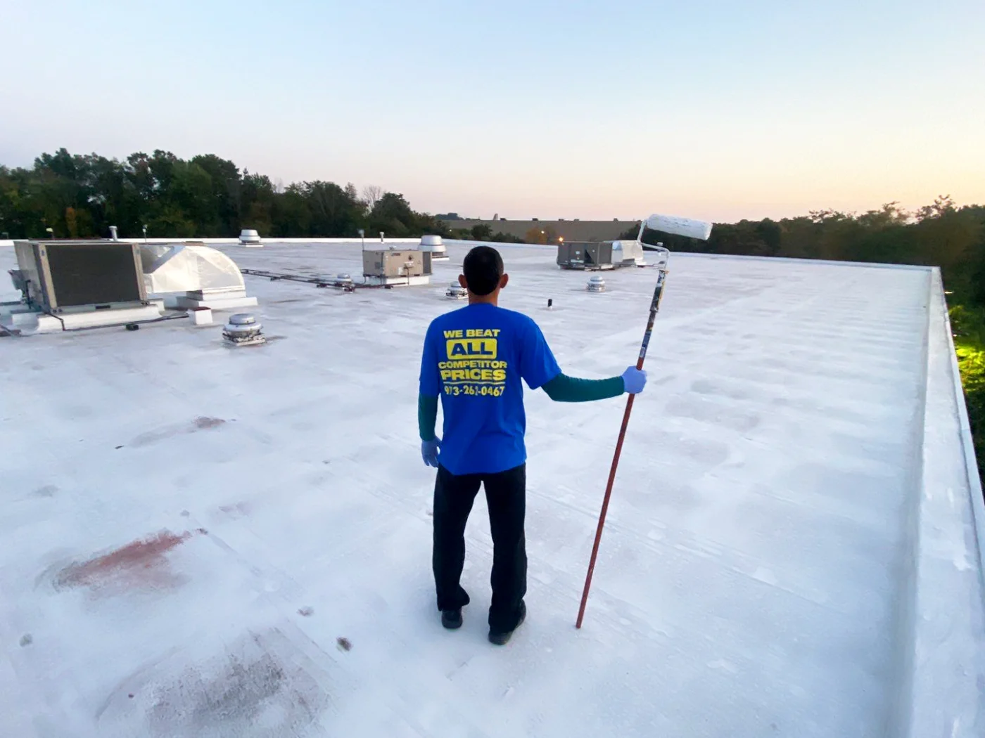 1call Restore Commercial Roofing Coating Roof Systems