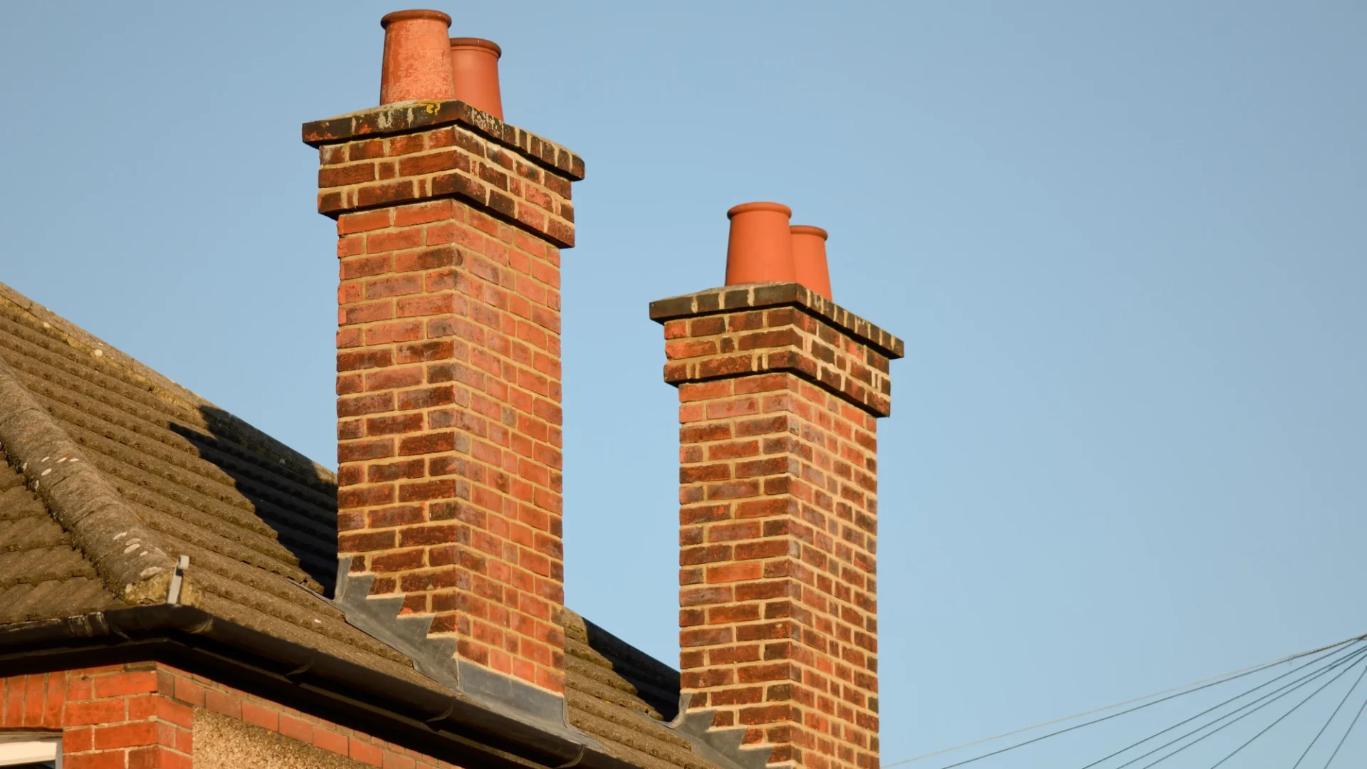 Brick chimney
