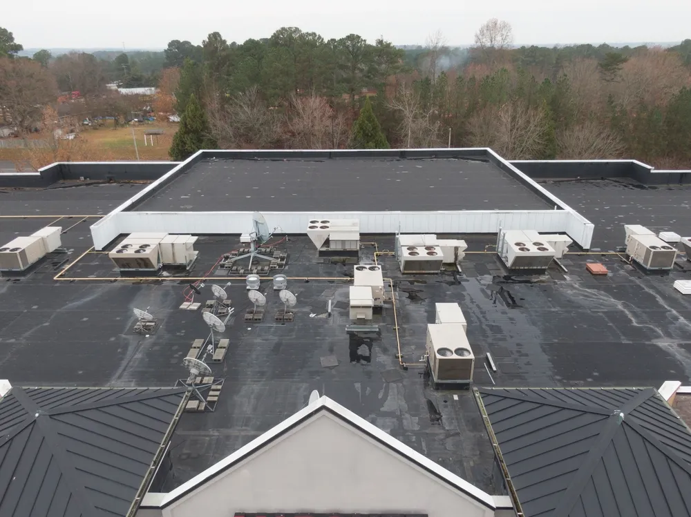 Commercial Roof Leak Repair 1